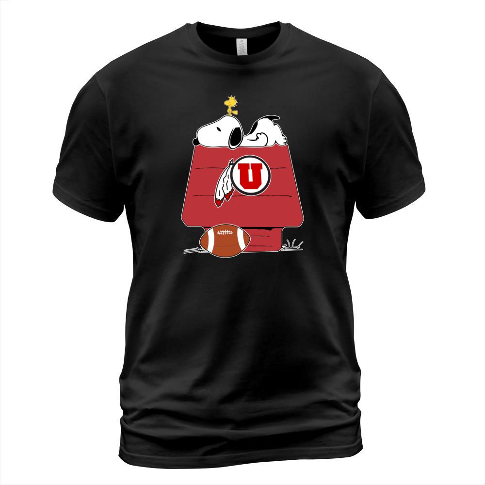 Snoopy Utah Utes fans T-Shirt Unisex