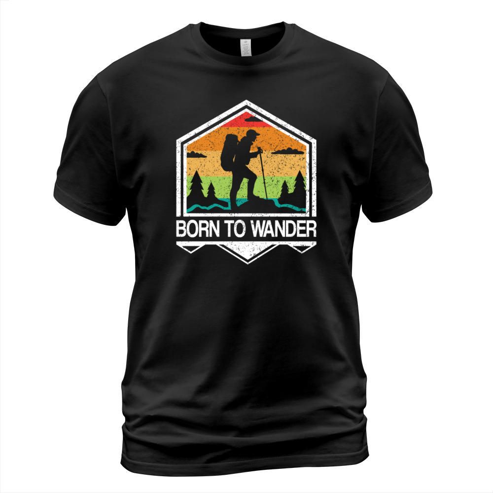 Born to Wander Vintage Americas National Parks T-Shirt Unisex