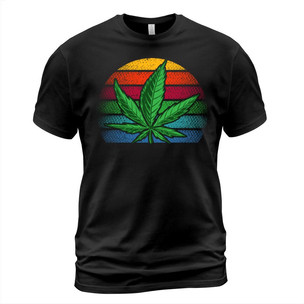 Retro Vintage Cannabis T-Shirt Unisex