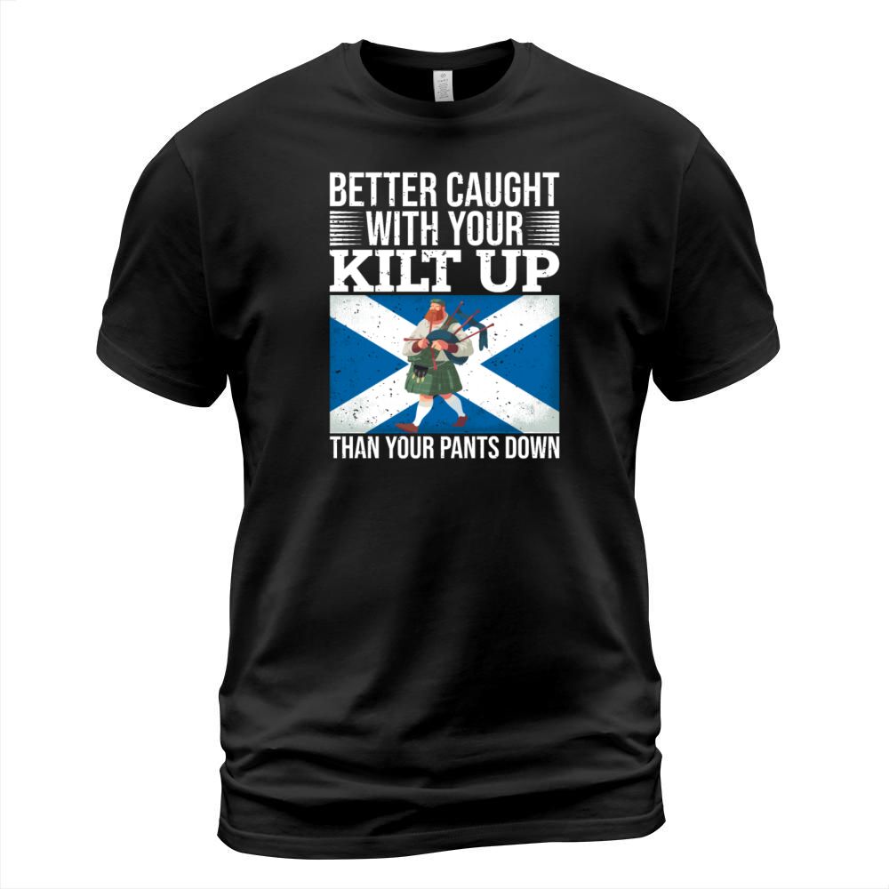 Traditional Kilt Wearing Quote For A Kilt Guy T-Shirt Unisex