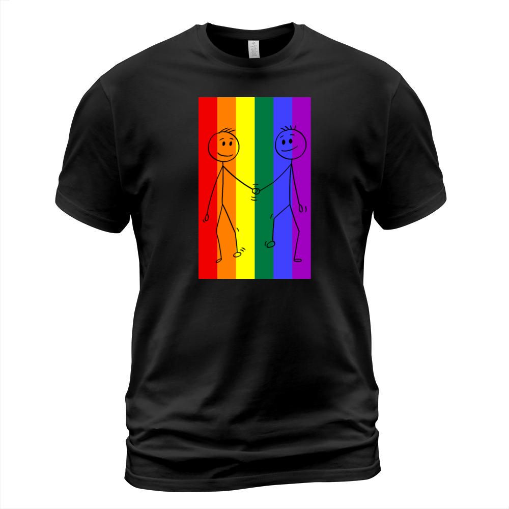 Pride flag color - Pride quote lgbt community T-Shirt Unisex