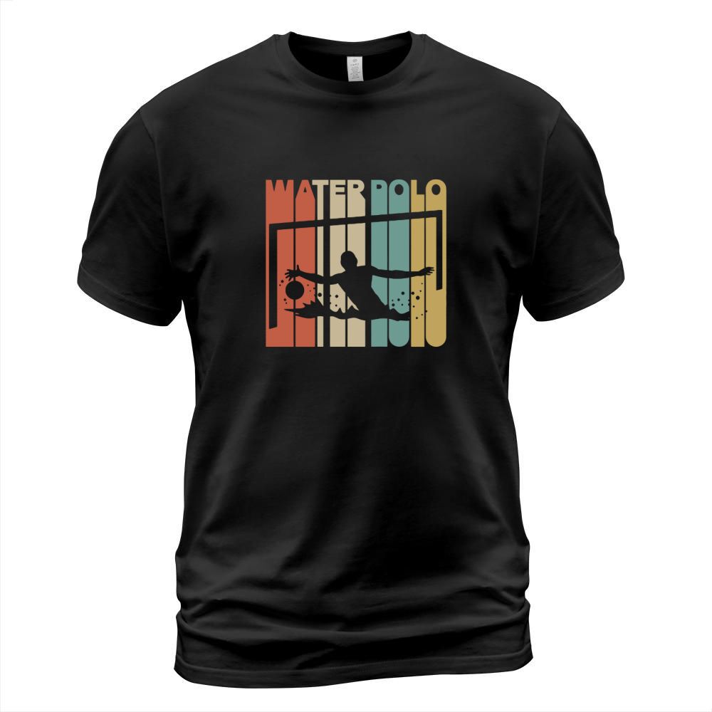 Vintage Style Water Polo Silhouette T-Shirt Unisex