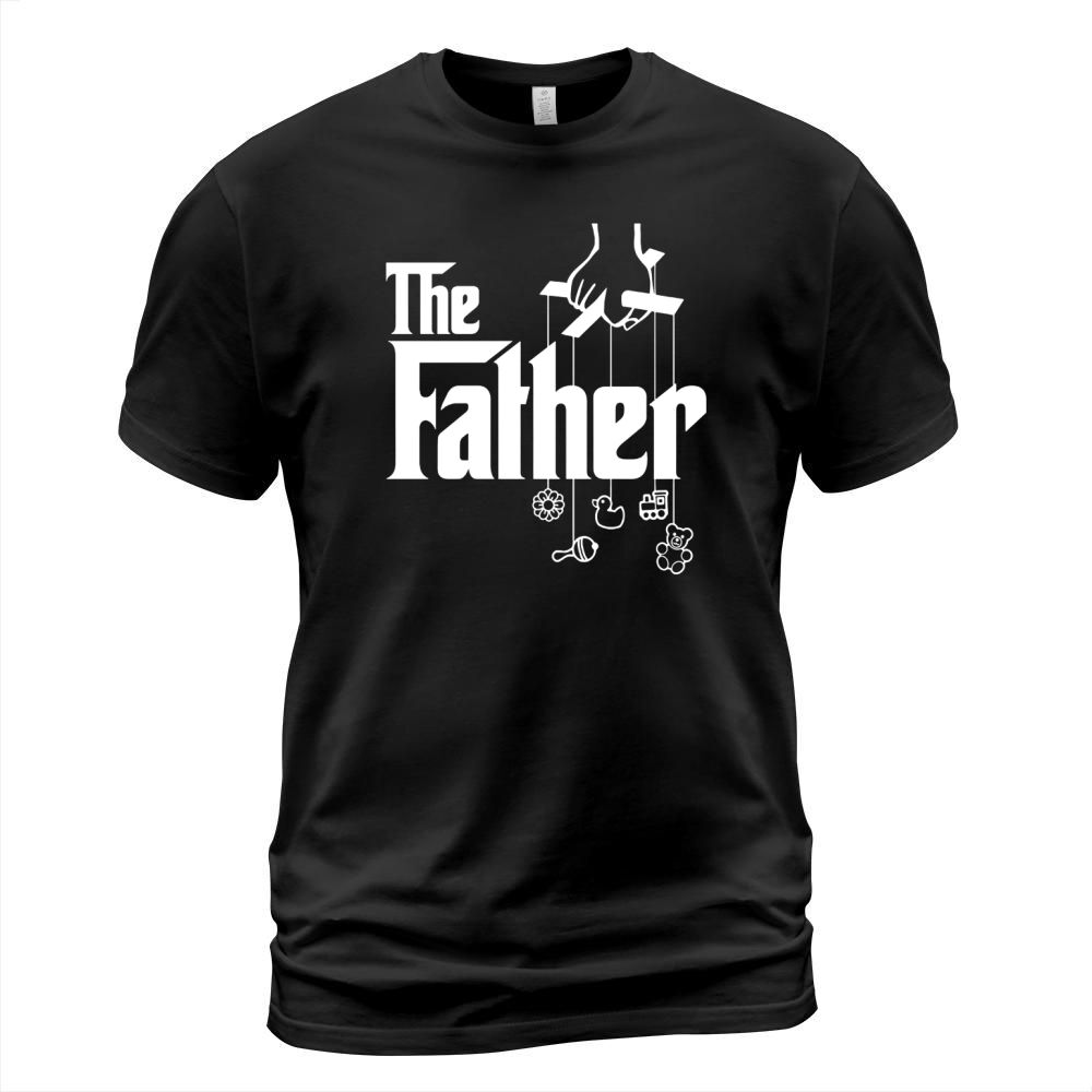 Mens The Father! First Time Fathers Day, New Dad Gift T-Shirt Black Men B071F79YPL 1 T-Shirt Unisex