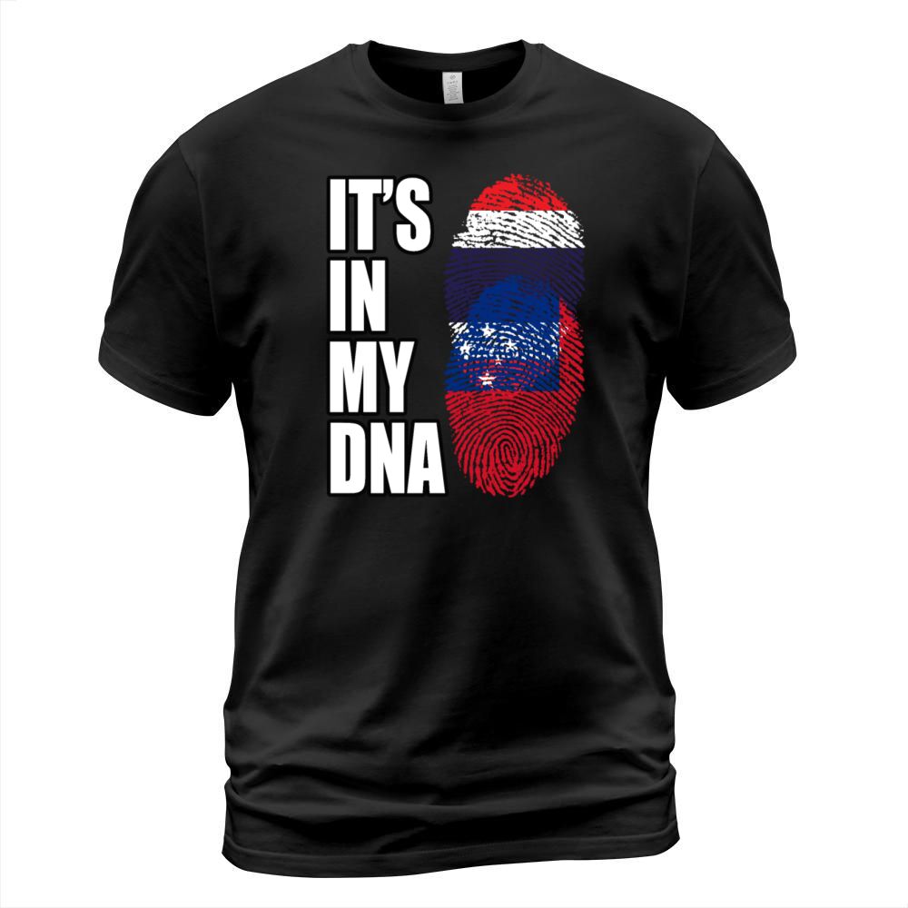 Thai And Samoan Vintage Heritage DNA Flag T-Shirt Unisex