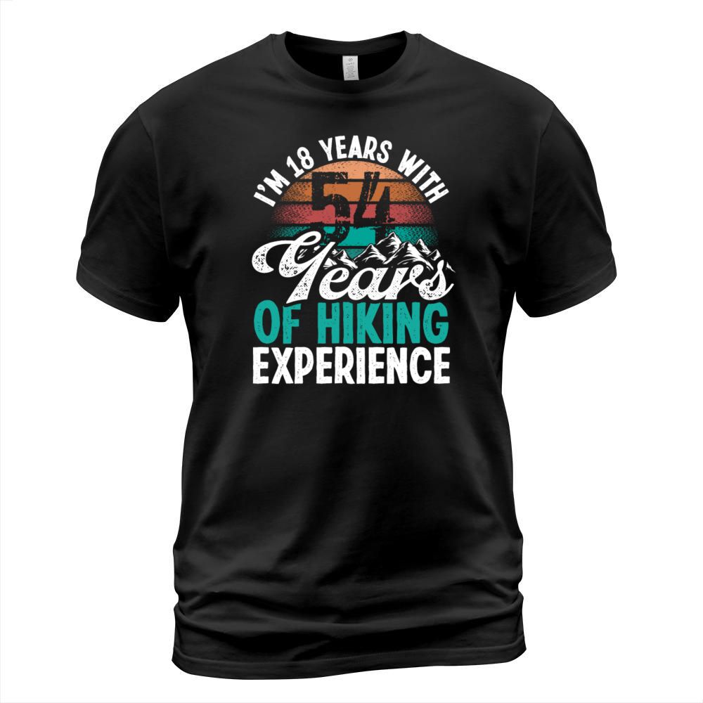 72 Years Old Hiking Mountains Vintage 72 Birthday T-Shirt Unisex