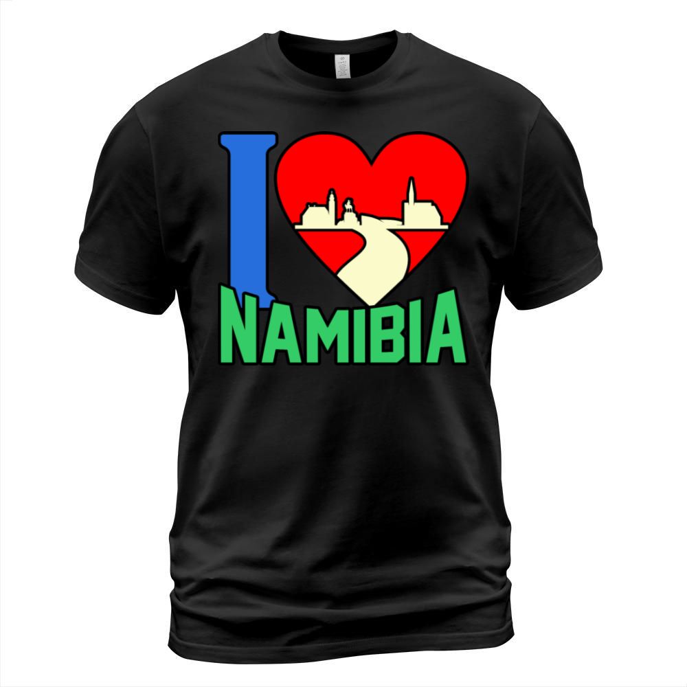 Namibia Flag Vintage Distressed Namibia T-Shirt Unisex