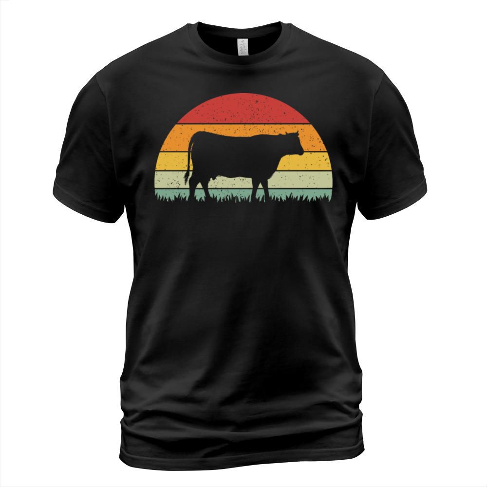 Vintage Retro Cow Vintage Cow T-Shirt Unisex