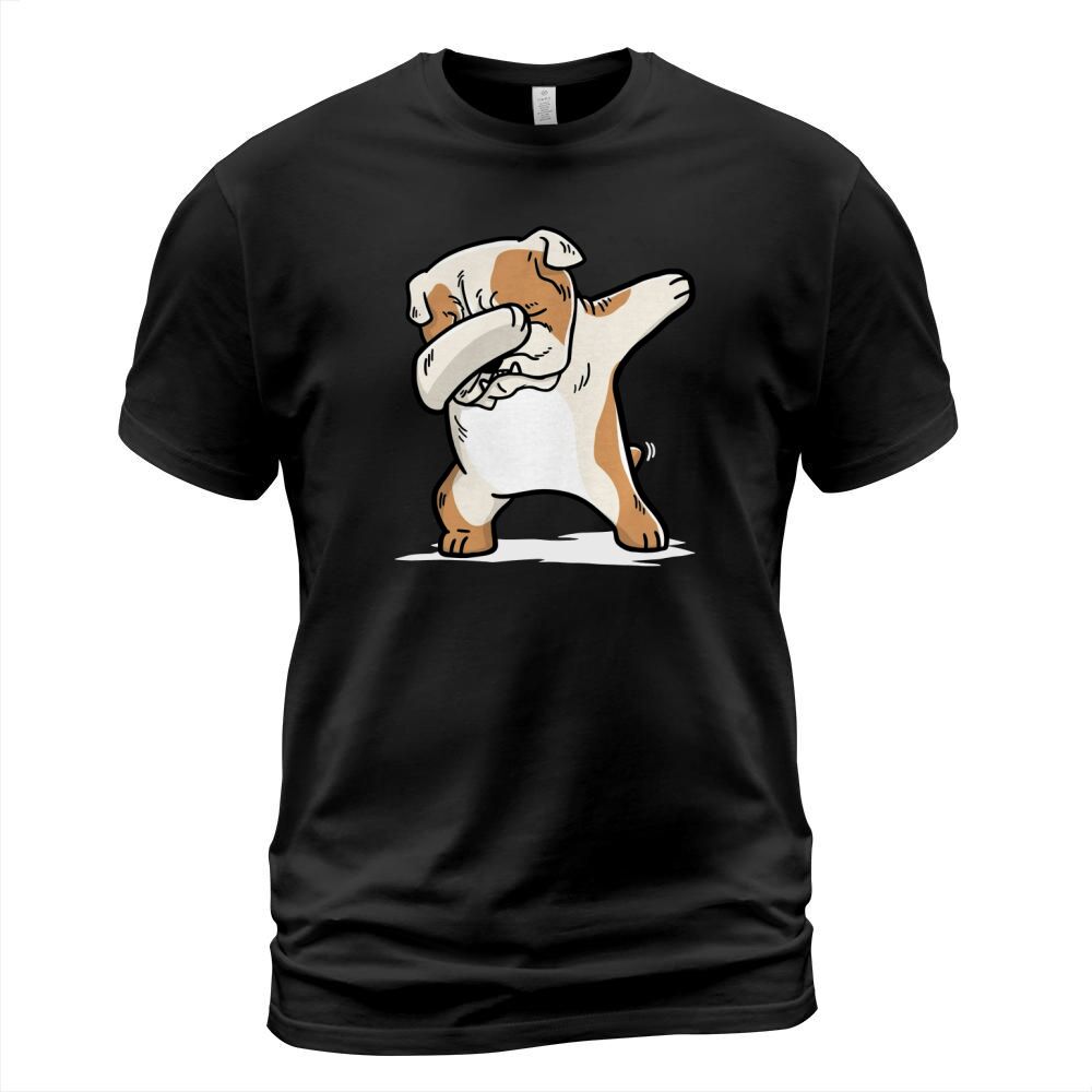 Funny Bulldog Dab Shirt T-Shirt Unisex