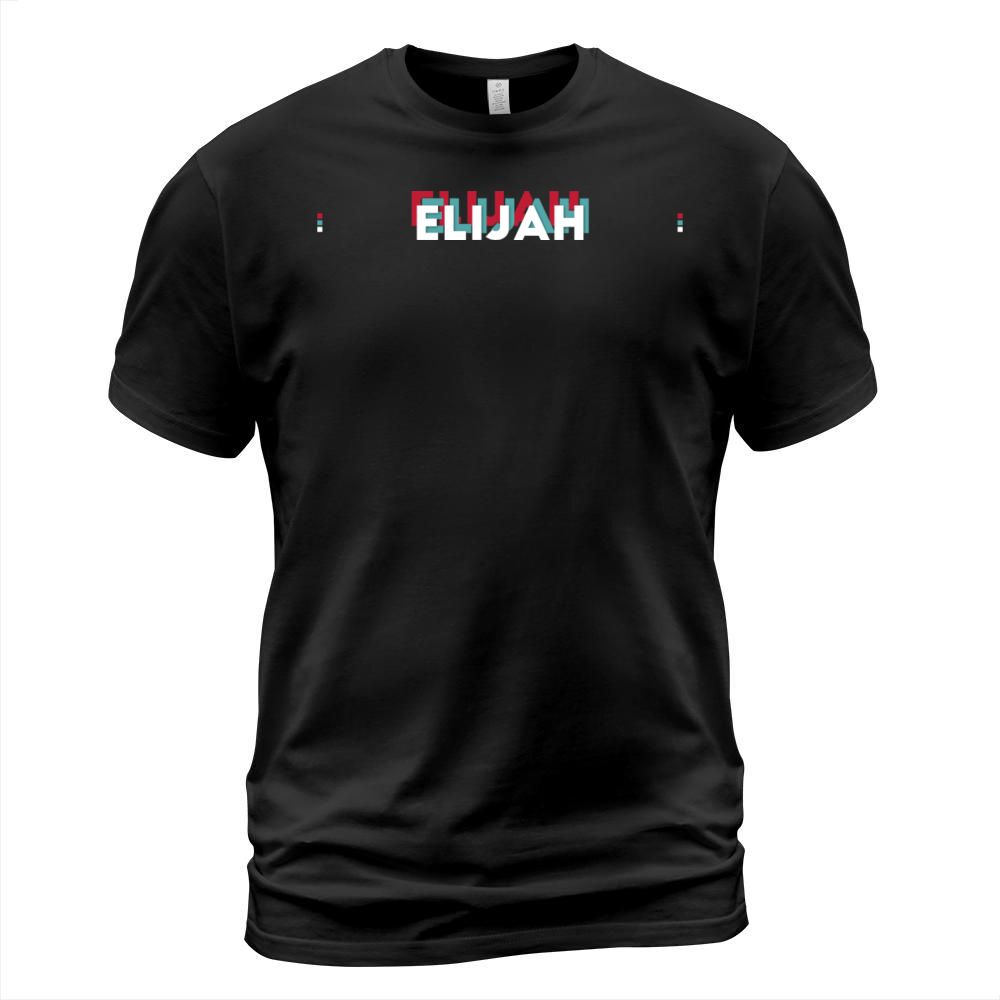 Elijah Name - Funny Name Elijah 80s theme T-Shirt Unisex