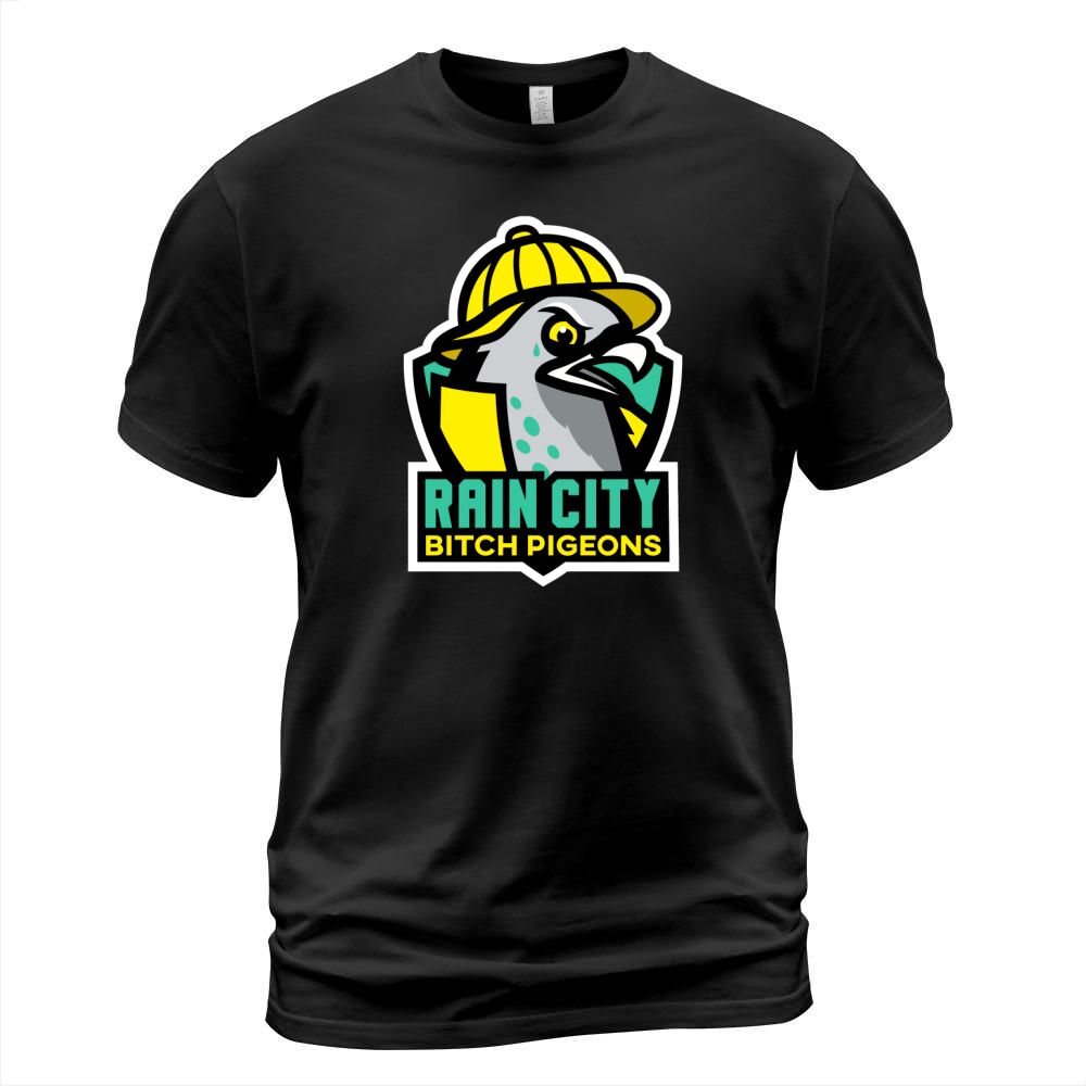 Rain City Bitch Pigeons - Coffee Mug (colored) T-Shirt Unisex
