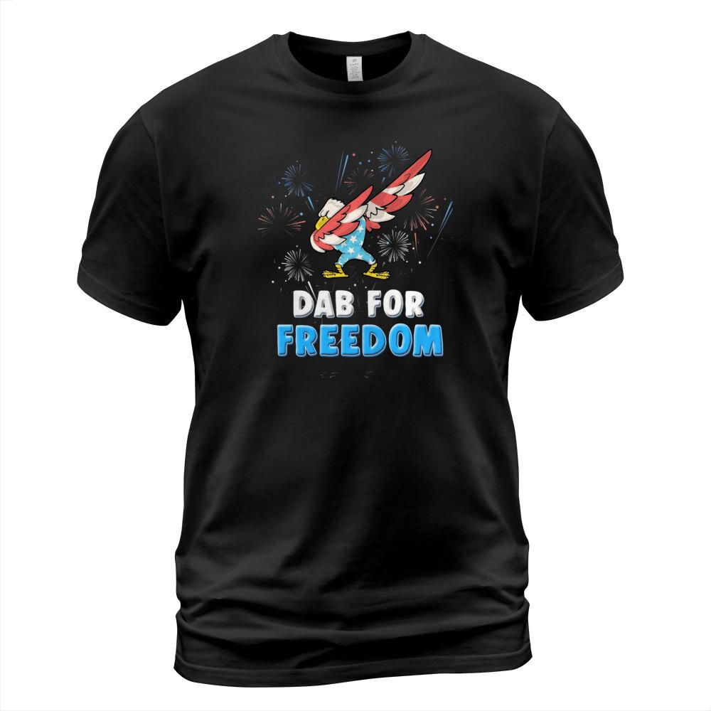 Dab For Freedom - Rabbit Skins Baby Onesie T-Shirt Unisex