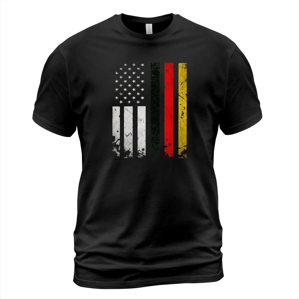 Germany Flag T-Shirt German America Flag Vintage Shirt T-Shirt Unisex