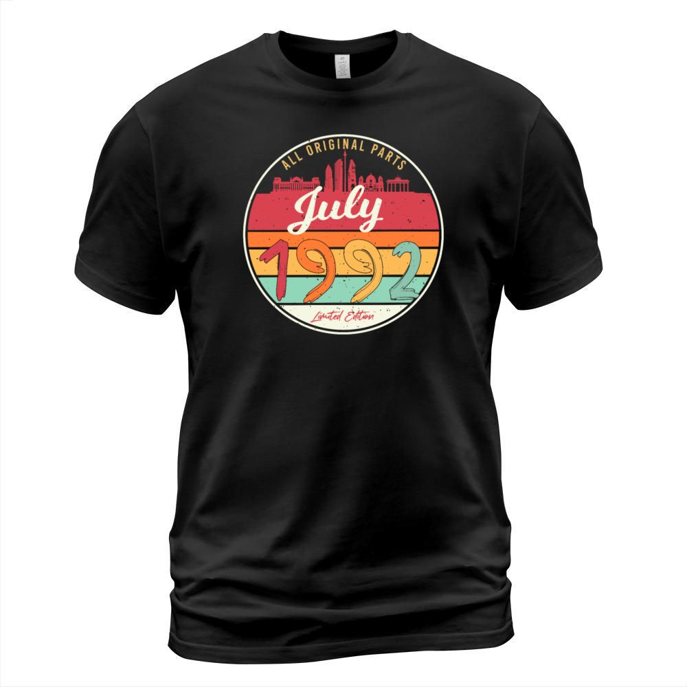 July 1992 30th Birthday T-Shirt Unisex