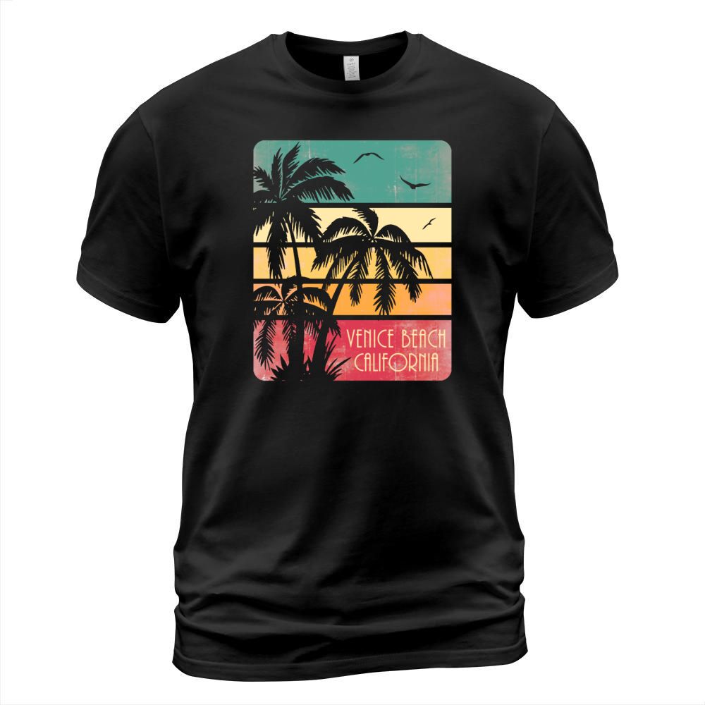 Venice Beach California Vintage Summer T-Shirt Unisex