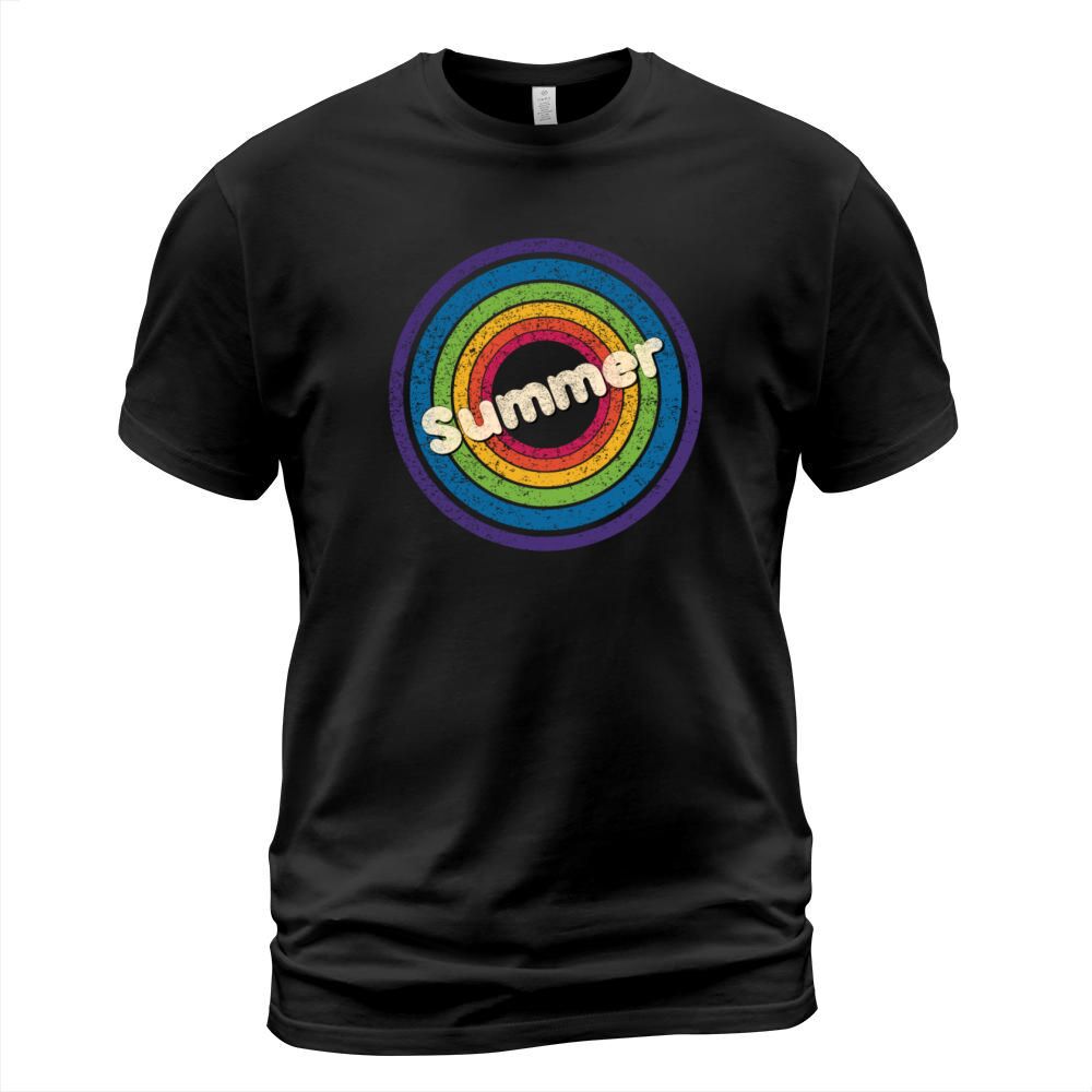 Summer Vintage Rainbow T-Shirt Unisex