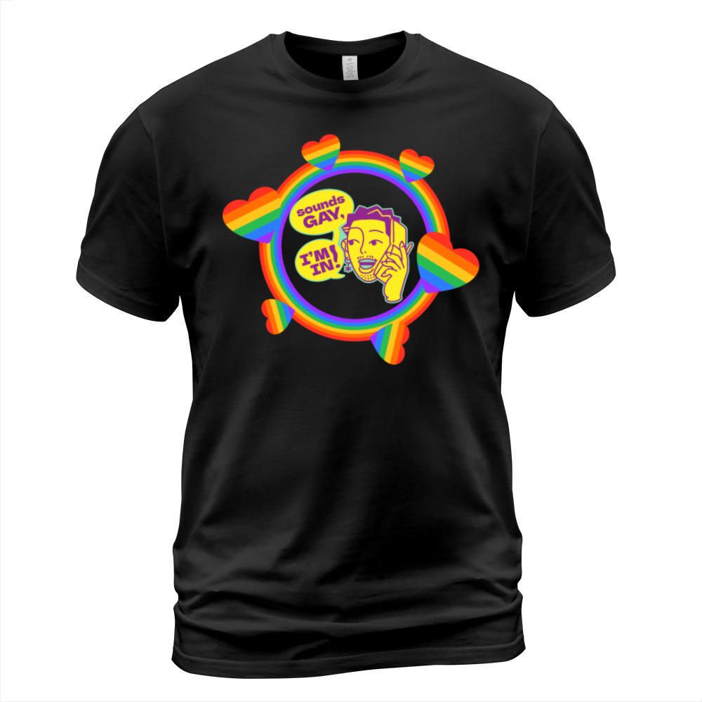 funny quote pride colors flag T-Shirt Unisex