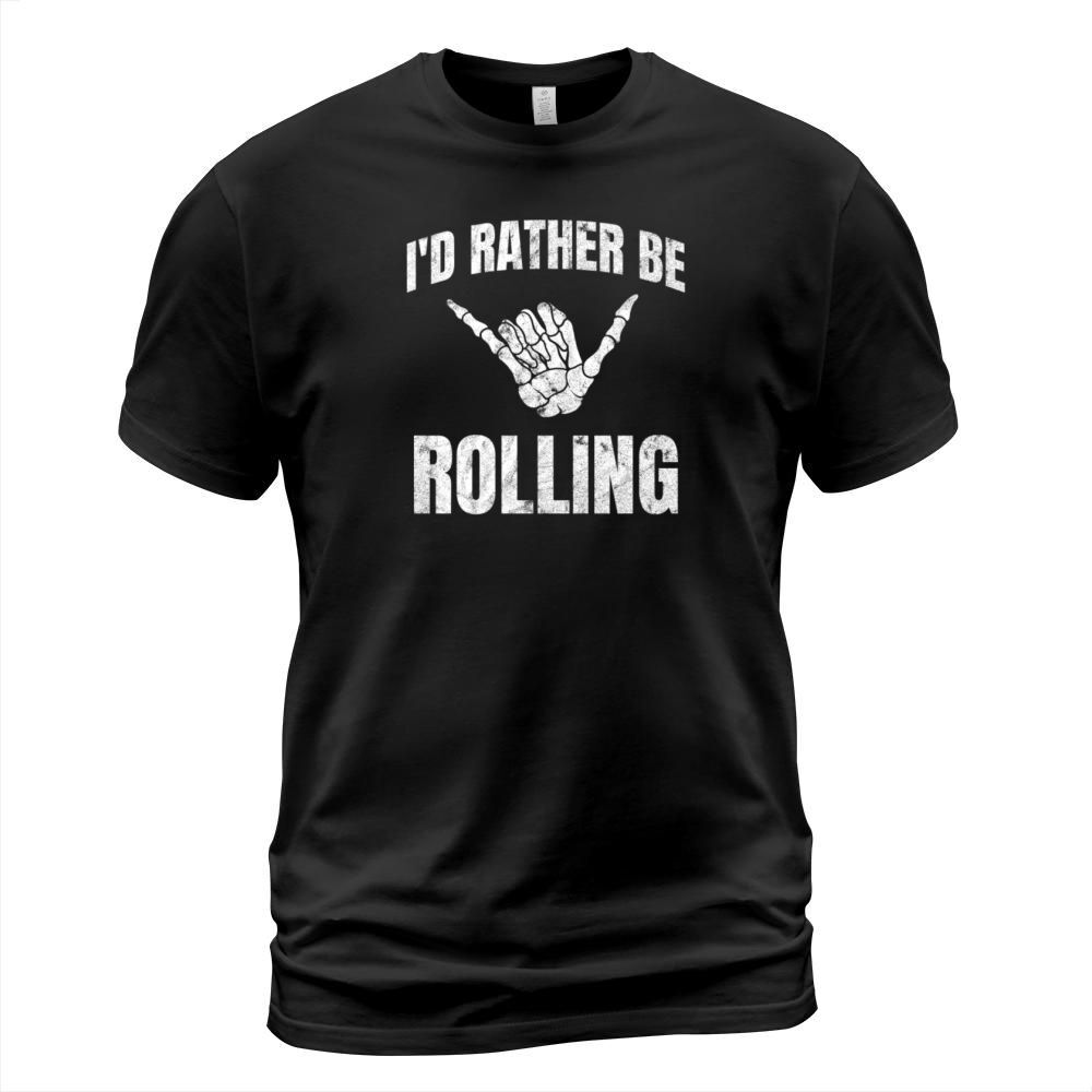 Vintage Jiu Jitsu Id Rather Be Rolling Grappling T-Shirt Unisex