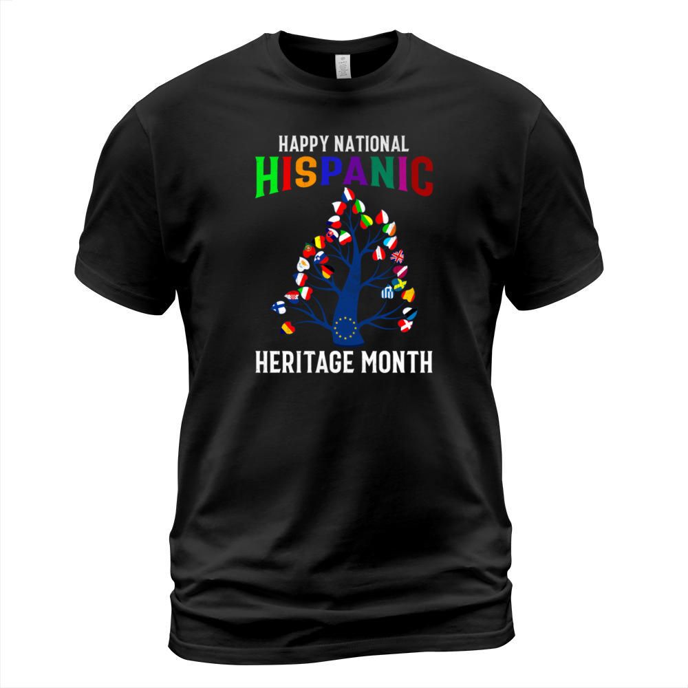 Happy National Hispanic Heritage Month - Latina Fl T-Shirt Unisex