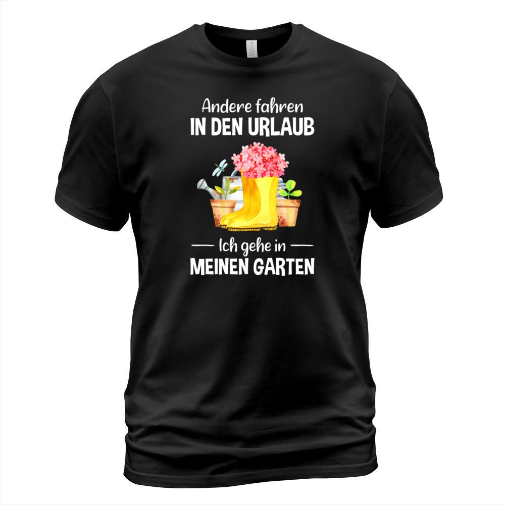 Garden Vacation Funny Quote Gardener Gift Idea T-Shirt Unisex