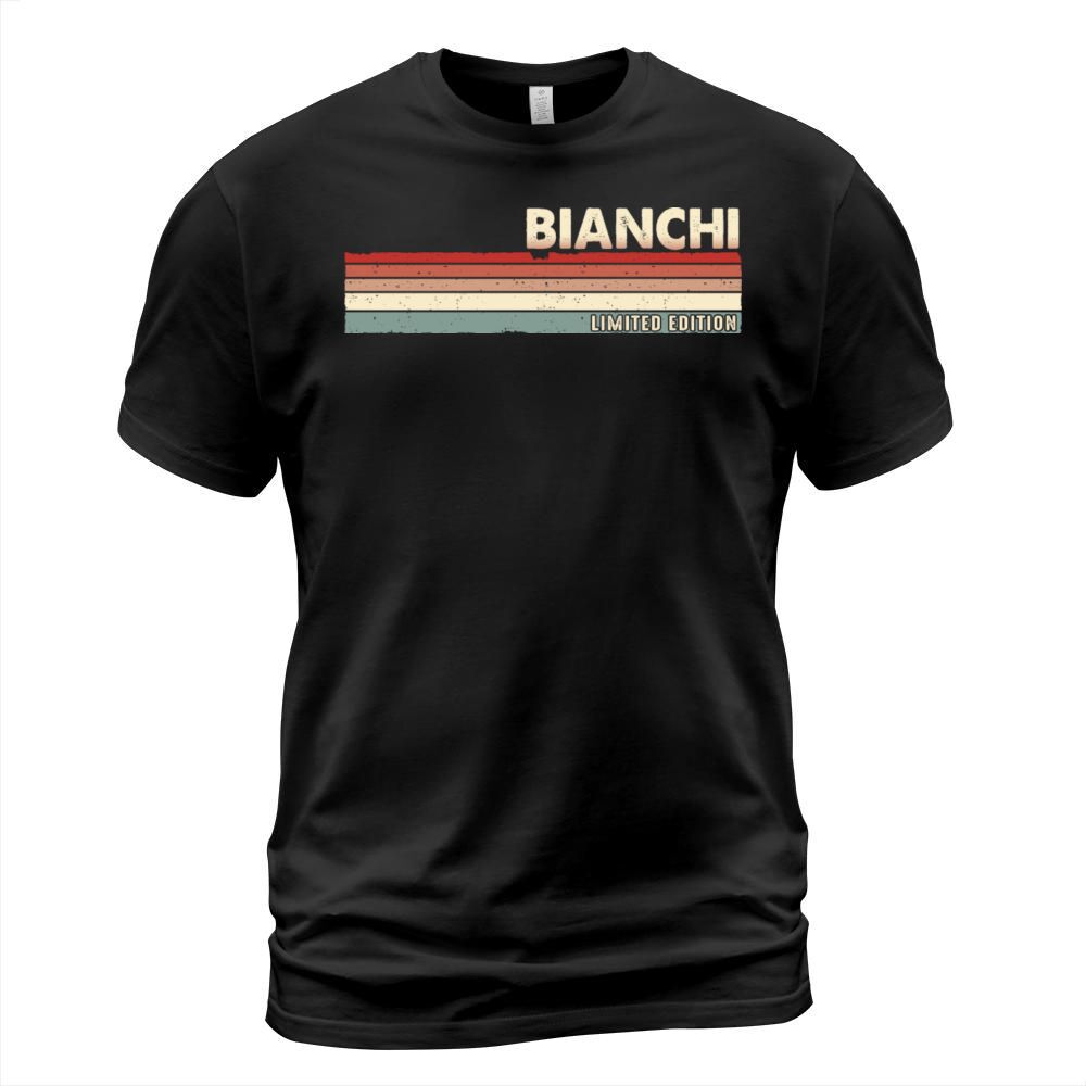 Bianchi - Funny Retro Vintage Name 80s 90s T-Shirt Unisex