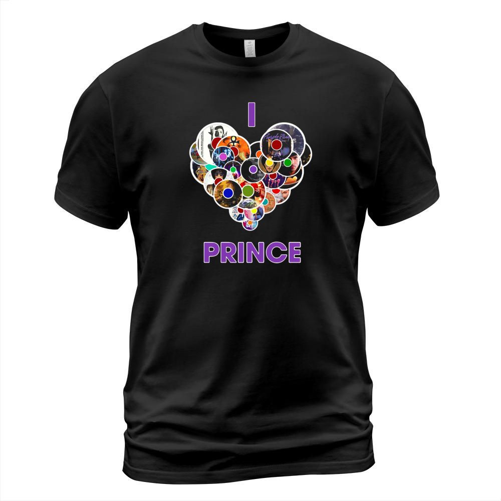 I love prince CD shirt T-Shirt Unisex