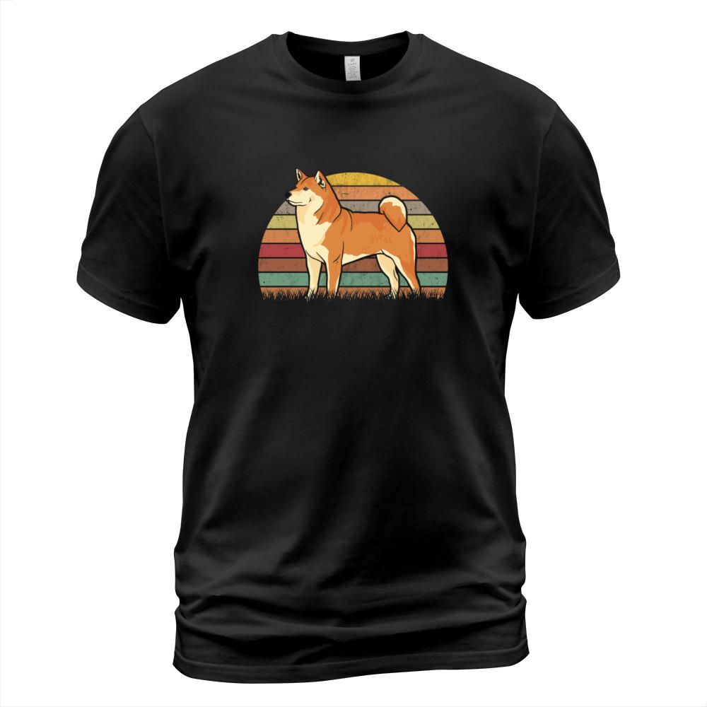 Akita Inu Vintage Shiba Retro T-Shirt Unisex