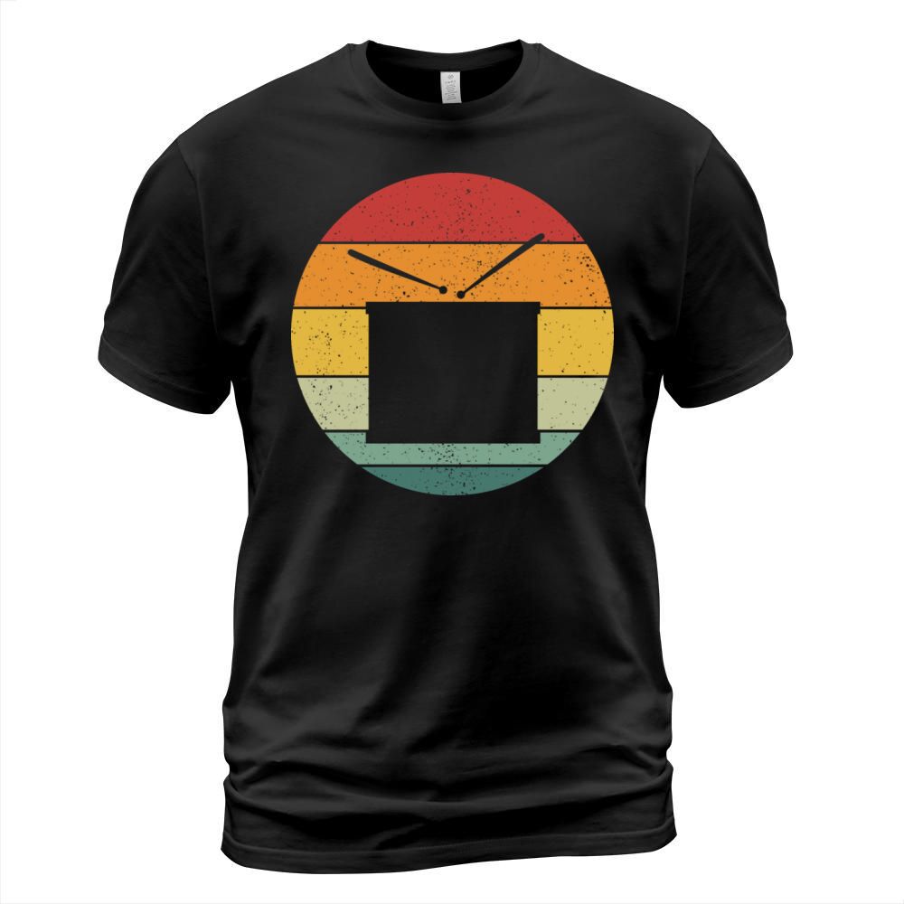 Vintage Retro Drum Vintage Music T-Shirt Unisex