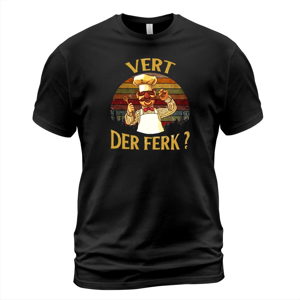 Swedish-Chef Vert-Der-Ferk Vintage T-Shirt Unisex