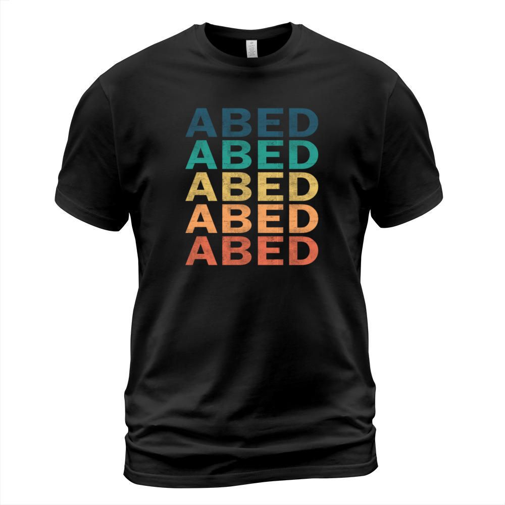 Abed Name T Shirt - Abed Vintage Retro Name Gift I T-Shirt Unisex
