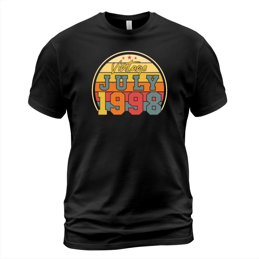 Birth Month July 1998 T-Shirt Unisex