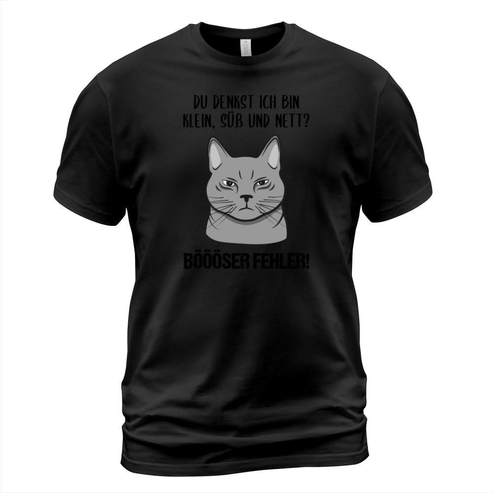 Cat Small Sweet Nice Bad Mistake Quote Gift T-Shirt Unisex