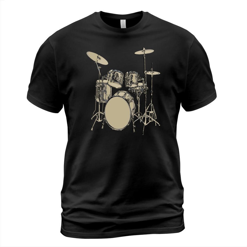 Drummer Vintage Drums Drum Set T-Shirt Unisex