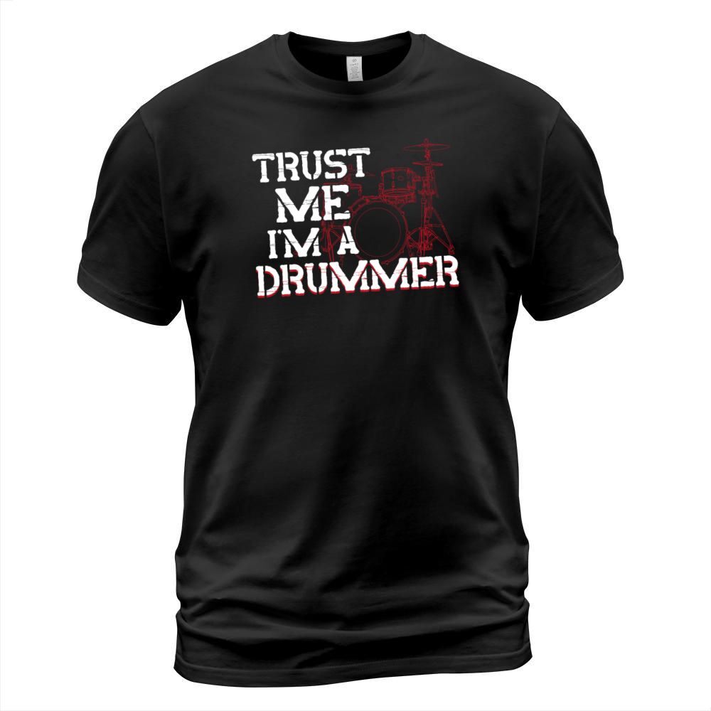 Drummer Drum Set Vintage Retro T-Shirt Unisex