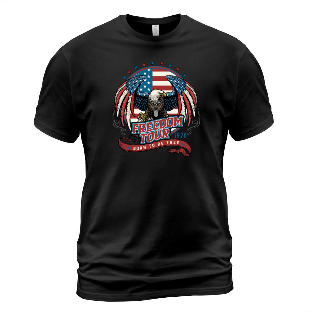 Freedom Tour 1776 Vintage Style Fourth Of July T-Shirt Unisex