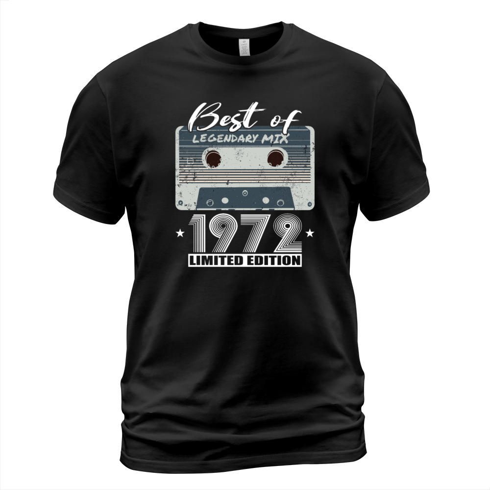 50th birthday vintage 1972 best of 1972 T-Shirt Unisex