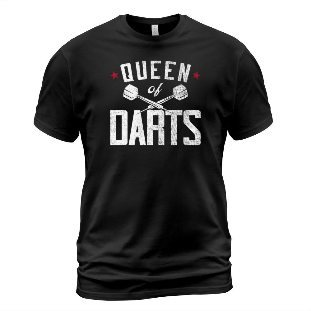 Darts Girl Vintage Queen Of Darts T-Shirt Unisex