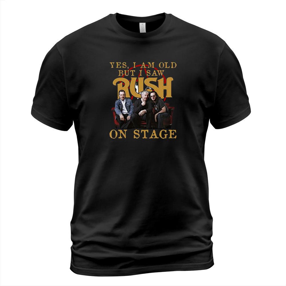 Yes i am old but i saw Rush band on stage shirt - Coffee Mug (colored) T-Shirt Unisex