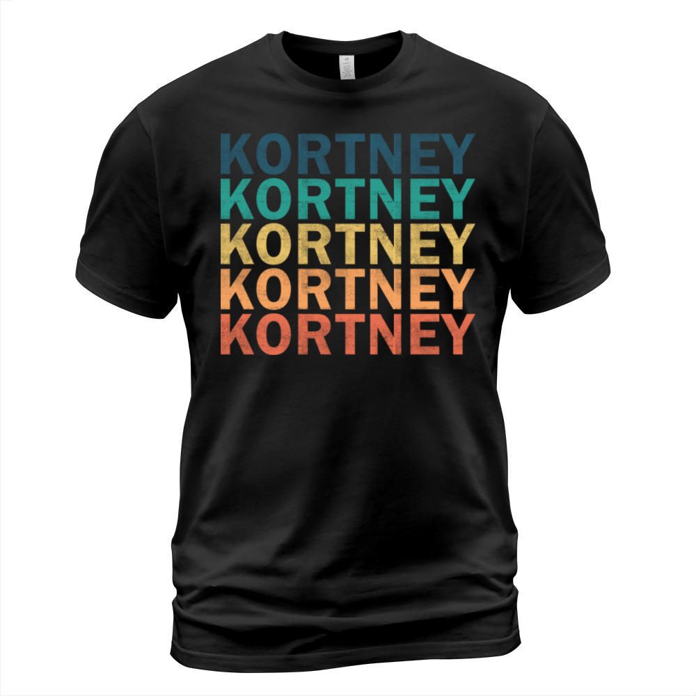 Kortney Name T Shirt - Kortney Vintage Retro Name T-Shirt Unisex