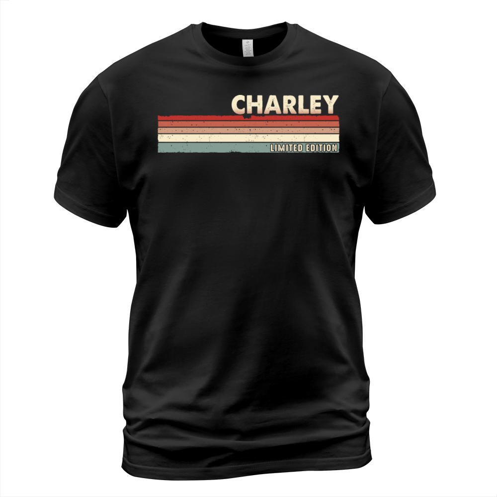 Charley - Funny Retro Vintage Name 80s 90s T-Shirt Unisex