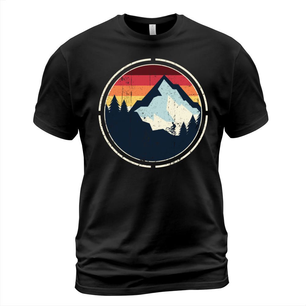Retro vintage mountain bike T-Shirt Unisex