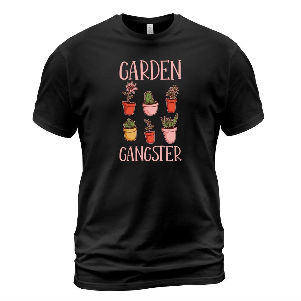 Garden Gangster Gardening Plant Gardener Botanical T-Shirt Unisex