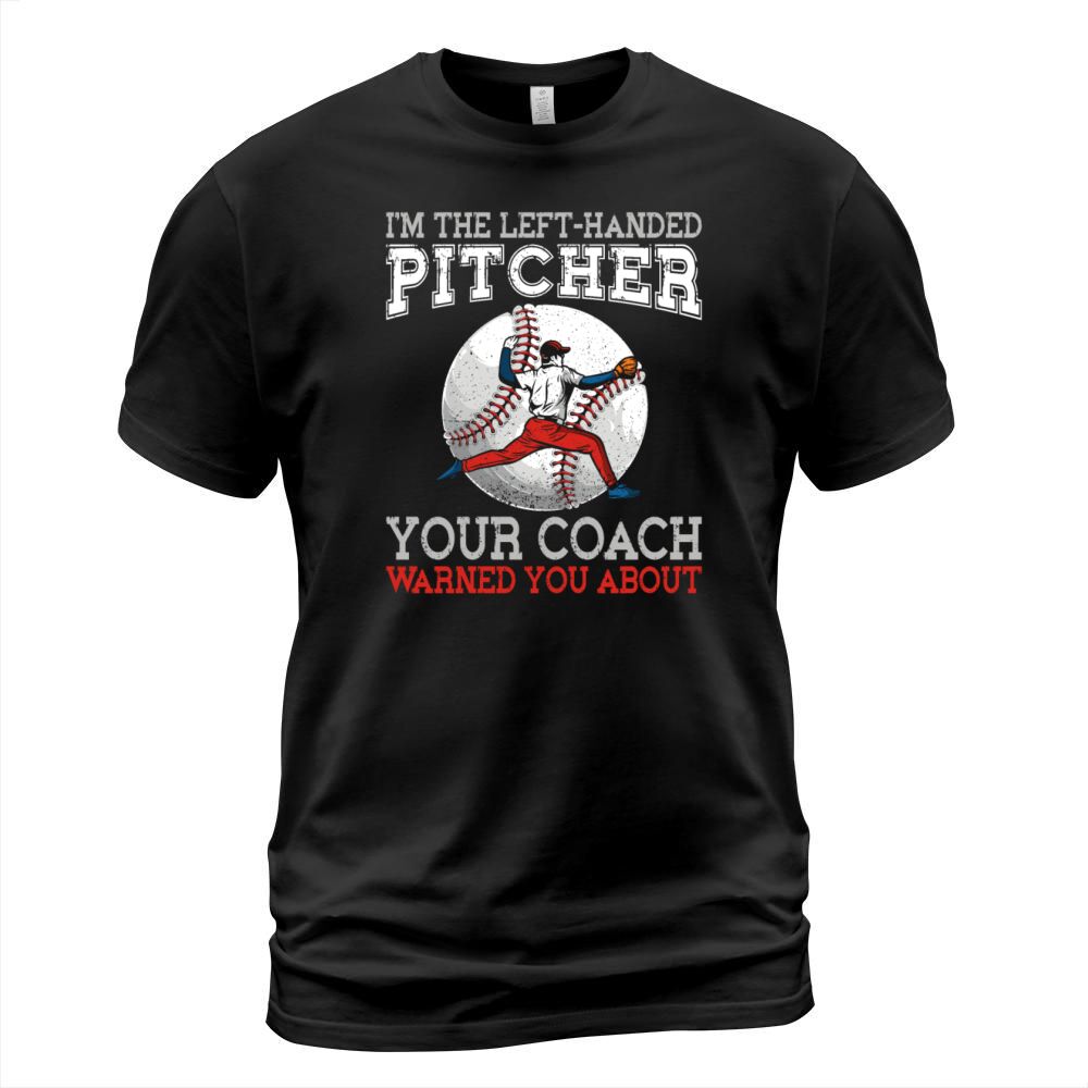 Baseball Fan Pitcher Vintage Im T-Shirt Unisex