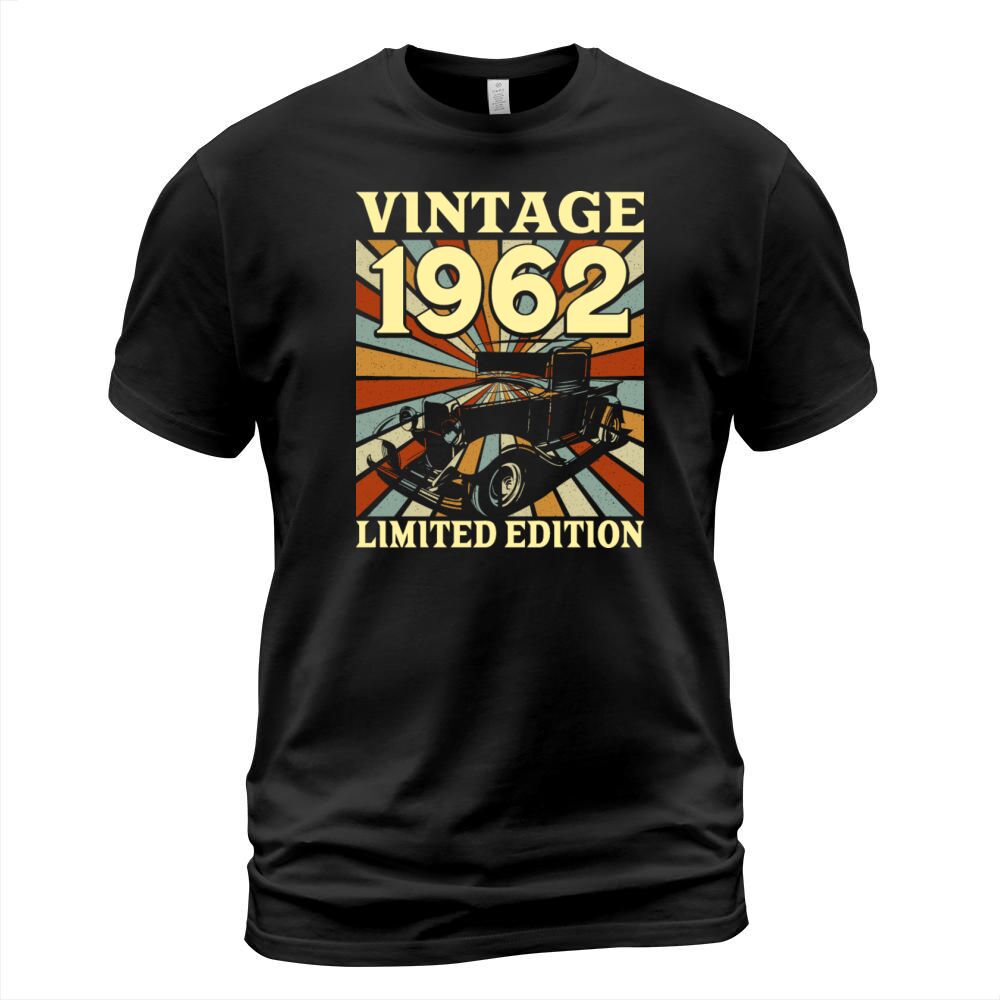 Classic And Old Car 1962 Vintage 60th Birthday T-Shirt Unisex