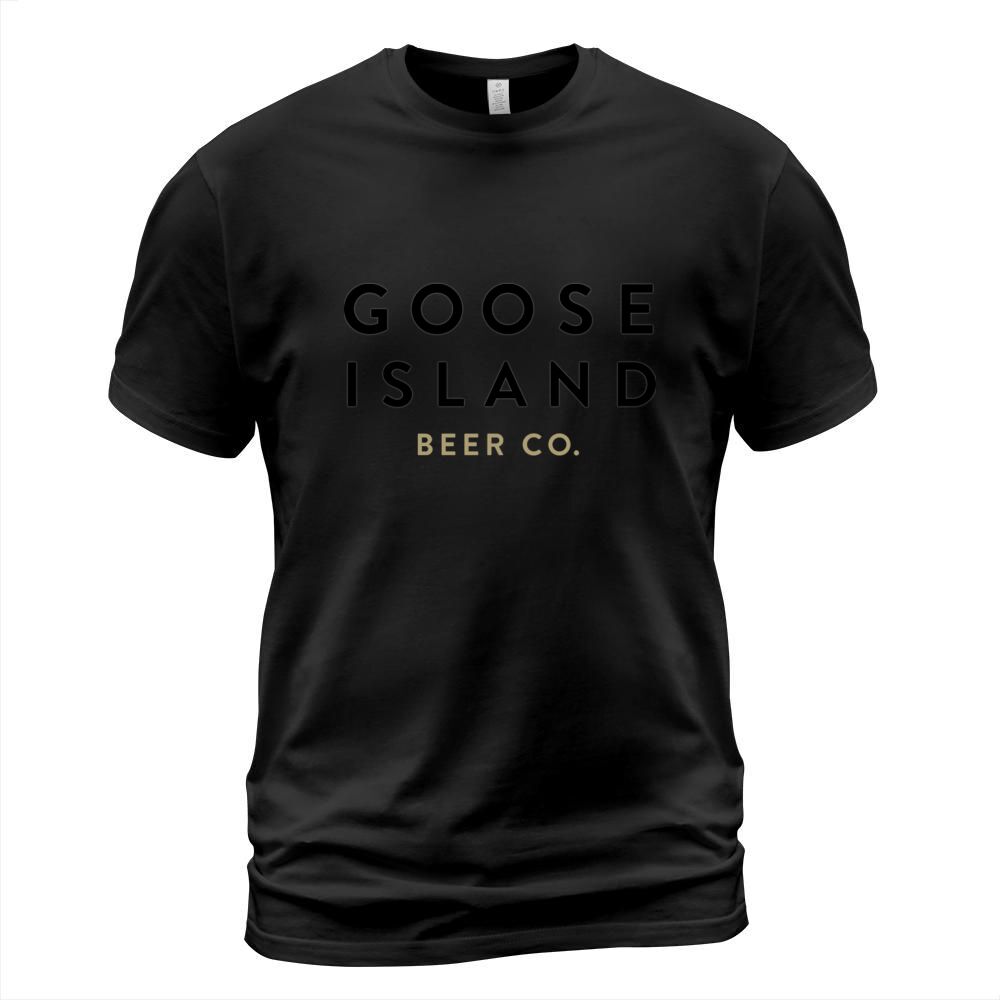 Goose Island Stacked Logo T-Shirt T-Shirt Unisex
