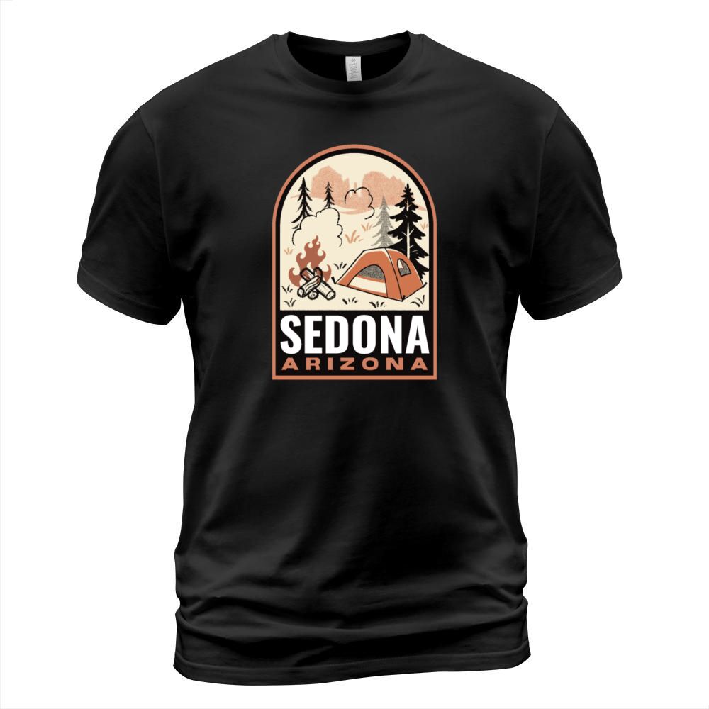 Sedona Arizona Vintage Camping T-Shirt Unisex