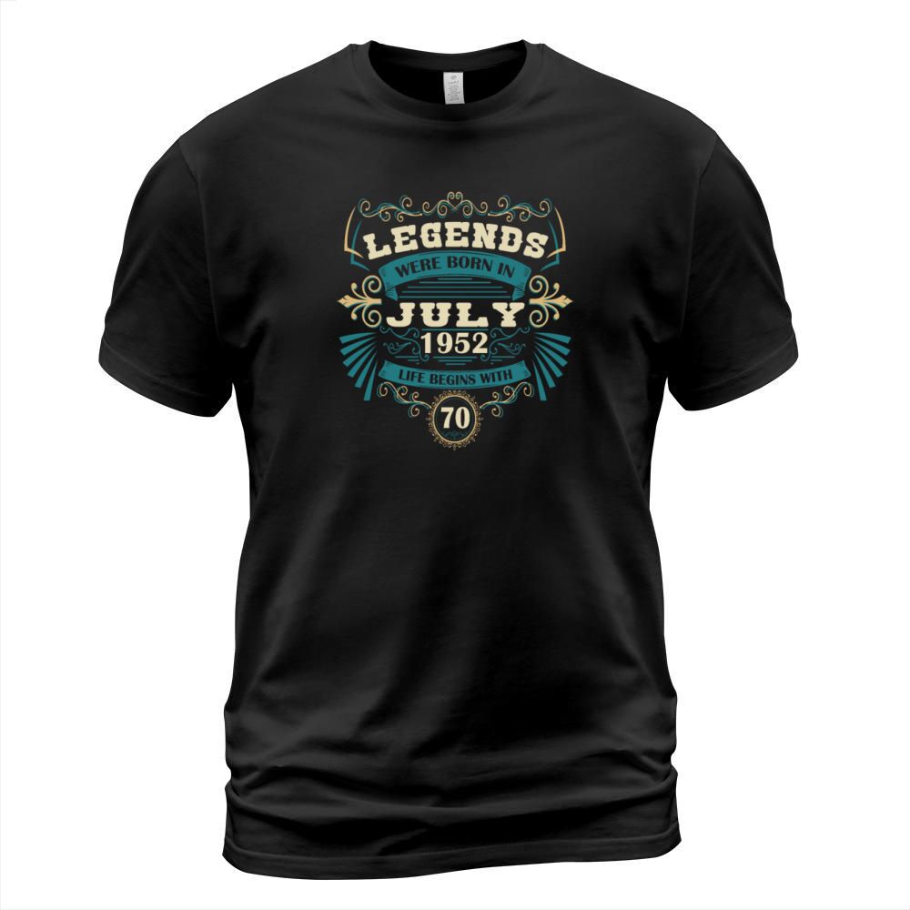 Funny Sayings for 50th Birthday July 1952 Vintage T-Shirt Unisex