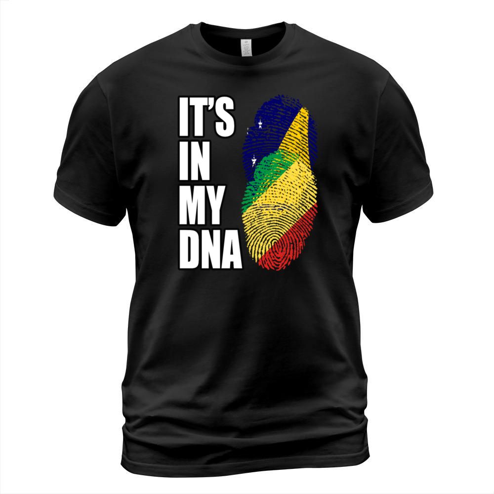 Tokelauan And Congolese Republic Mix Heritage DNA T-Shirt Unisex