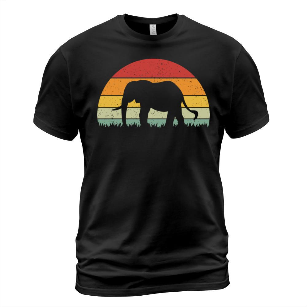 Vintage Retro Elephant Vintage Elephant T-Shirt Unisex