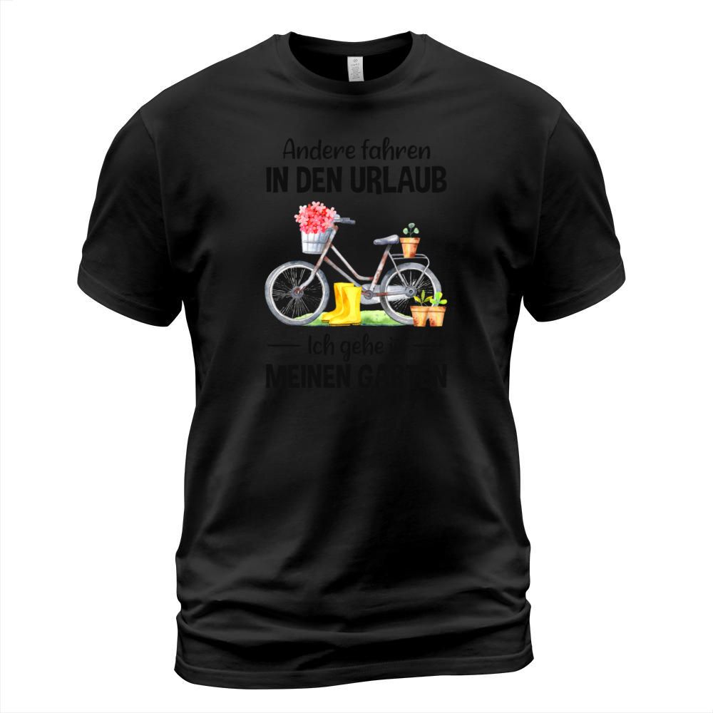 Garden Vacation Funny Quote Gardener Gift Idea T-Shirt Unisex