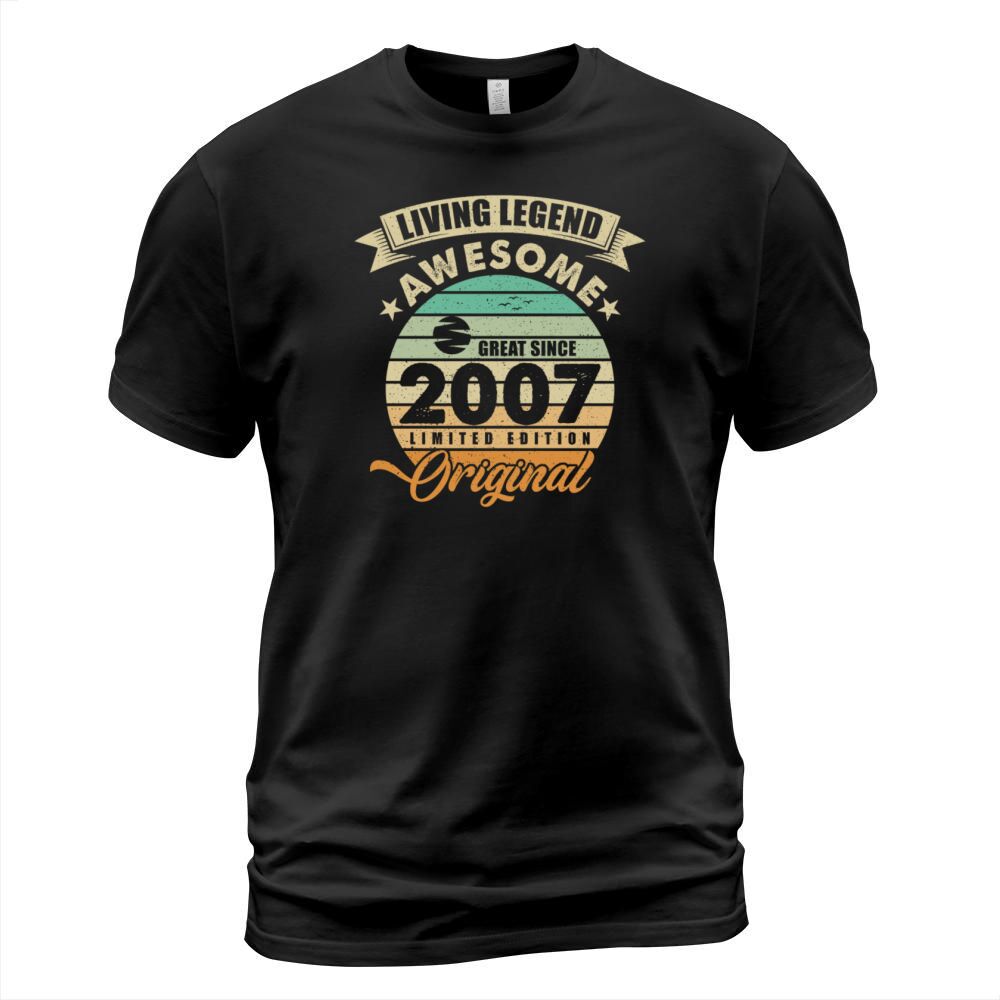 Vintaga 2007 Birthday T-Shirt Unisex